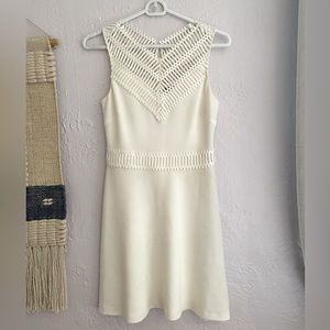 White Guess Cutout Dress for Bride Baptism or White Party